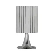 House Doctor - Tulip bordslampa 50 cm silver bomull