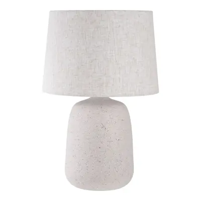HOUSE NORDIC Croft bordslampa - stenbeige keramik