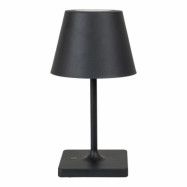 HOUSE NORDIC Dean LED-bordslampa, uppladdningsbar - svart polypropen och stål