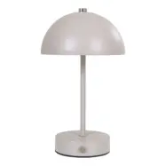 HOUSE NORDIC Holt LED-bordslampa, uppladdningsbar - sand/stål stål
