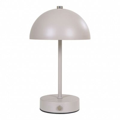 HOUSE NORDIC Holt LED-bordslampa, uppladdningsbar - sand/stål stål