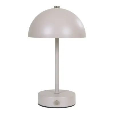 HOUSE NORDIC Holt LED-bordslampa, uppladdningsbar - sand/stål stål