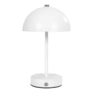 HOUSE NORDIC Holt LED-bordslampa, uppladdningsbar - vitt stål