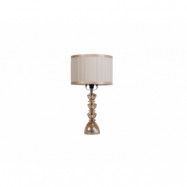 HOUSE OF SANDER Daisy bordslampa - beige och champagneglas
