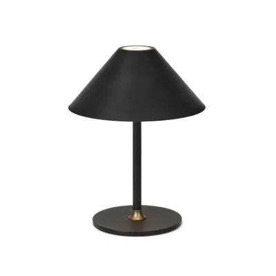 Hygge portabel bordslampa Grafit svart Ø19