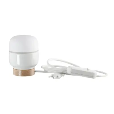 IFÖ Electric Ohm bordslampa 100 matt opal H130 vit