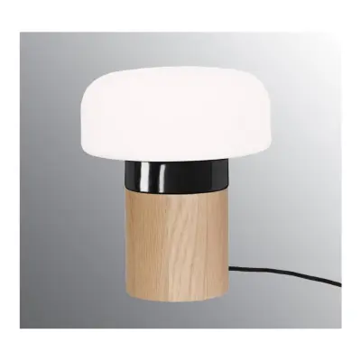 IFÖ Electric Solenne Sideboard bordslampa mattlackerad ek Ø250 svart