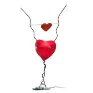 One From The Heart Bordslampa - Ingo Maurer - Vardagsrum - Metall