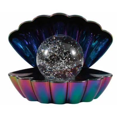 itotal Shell Glitter bordslampa, rainbow