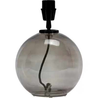 Jonna lampfot, rökfärgad 28cm