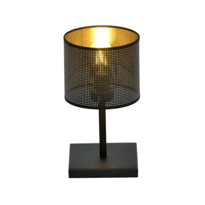 JORDAN LN1 Bordslampa, Svart/Svart/Guld