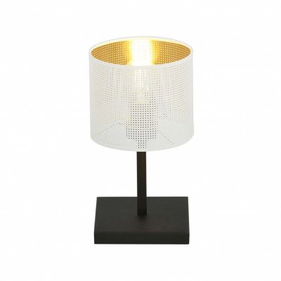 JORDAN LN1 Bordslampa, Svart/Vit/Guld