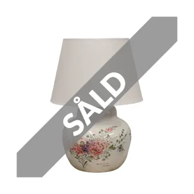 Julie lampfot, porslin