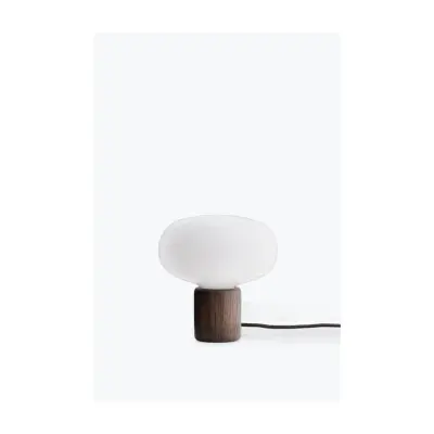 Karl-Johan bordslampa, Smoked Oak/Opal Glass