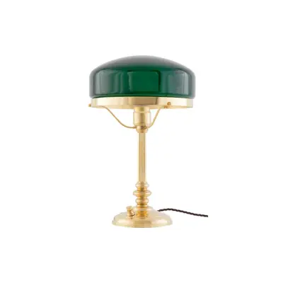 Karlfeldt  Bordslampa, Polerad mässing