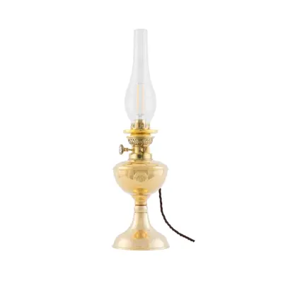 Karlskrona Lampfabrik Arnö Bordslampa, Polerad mässing