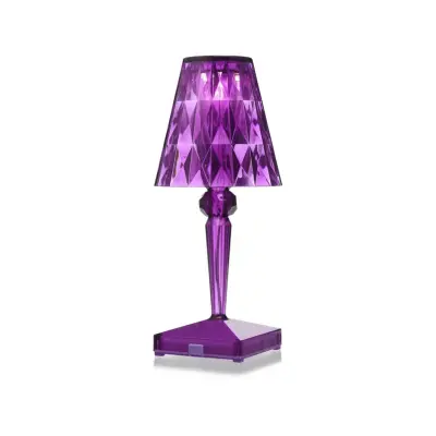 Kartell - Battery Portable Bordslampa IP54 Blomme