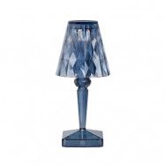Kartell - Battery Portable Bordslampa IP54 Ljus Blå