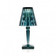 Kartell - Big Battery Bordslampa Light Blue