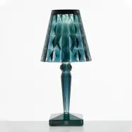 Kartell - Big Battery Bordslampa Light Blue