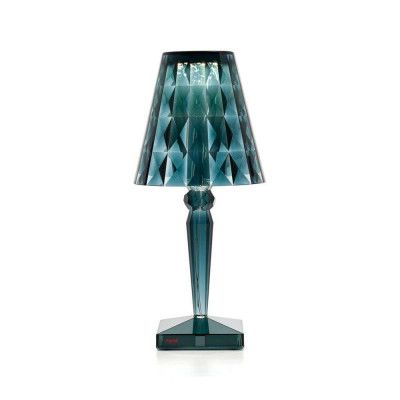 Kartell - Big Battery Bordslampa Light Blue