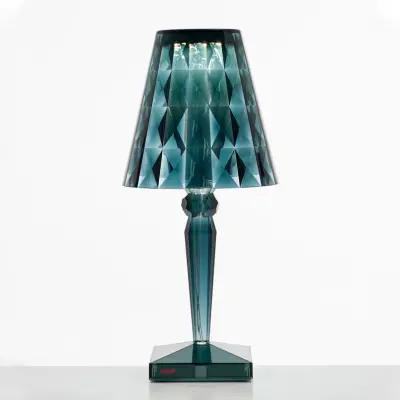 Kartell - Big Battery Bordslampa Light Blue