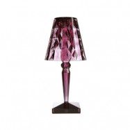 Kartell - Big Battery Bordslampa Plum