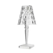 Kartell - Big Battery Portable Bordslampa IP54 Crystal