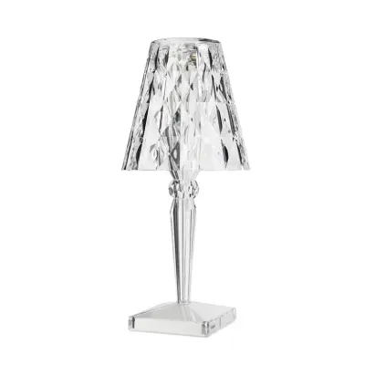 Kartell - Big Battery Portable Bordslampa IP54 Crystal