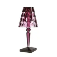 Kartell - Big Battery Portable Bordslampa IP54 Plum