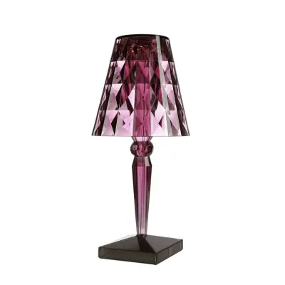 Kartell - Big Battery Portable Bordslampa IP54 Plum