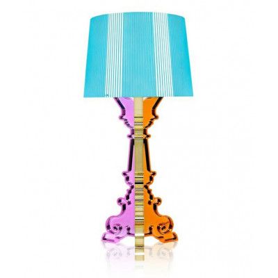 Kartell - Bourgie Bordslampa Multicolored Light Blue