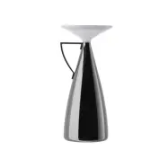Kartell - Camomille LED-bordslampa, mörkgrå, höjd 24 cm