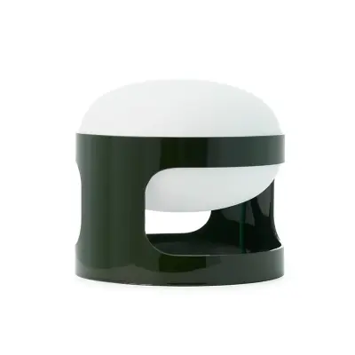 Kartell - KD28 LED-bordslampa, skogsgrön, höjd 23 cm