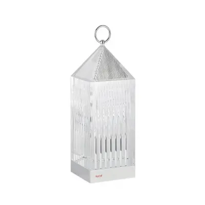 Kartell - Lantern Portable Bordslampa V2 Crystal