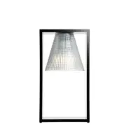 Kartell - Light-Air Bordslampa Kristall/Svart