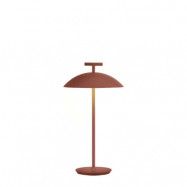 Kartell - Mini Geen-A Bordslampa Brick Red