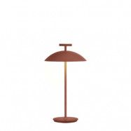 Kartell - Mini Geen-A Portable Bordslampa Brick Red