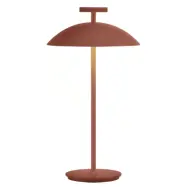 Kartell - Mini Geen-A Portable Bordslampa Brick Red