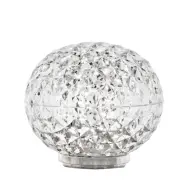 Kartell - Mini Planet Battery Bordslampa Crystal