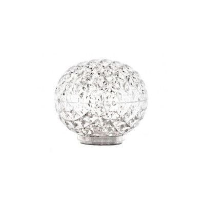 Kartell - Mini Planet Battery Bordslampa Crystal
