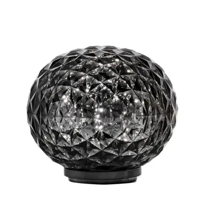 Kartell - Mini Planet Plug Bordslampa Smoke