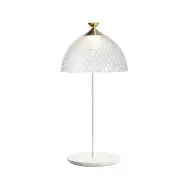 Kartell - Pumo Bordslampa Vit/Klar