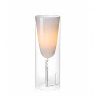 Kartell - Toobe Bordslampa Kristall