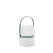 KAVE HOME Ridley mini LED-bordslampa i grön polyeten
