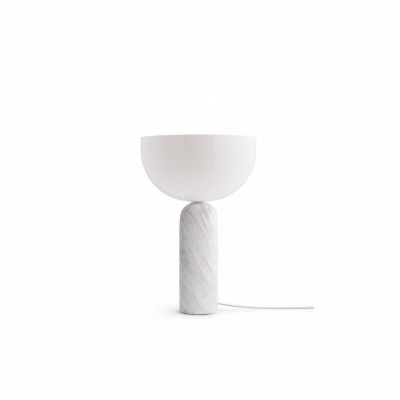 Kizu bordslampa, White Marble, Large