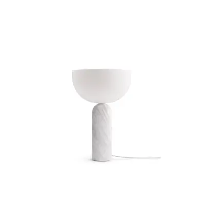 Kizu bordslampa, White Marble, Large