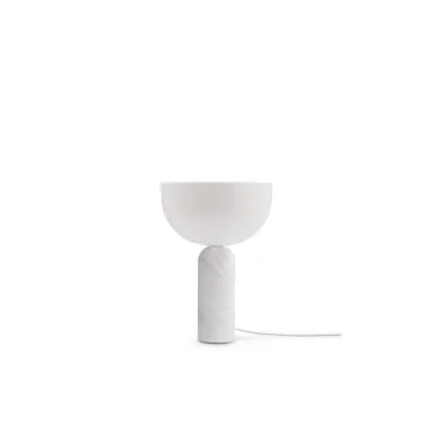 Kizu bordslampa, White Marble, Small
