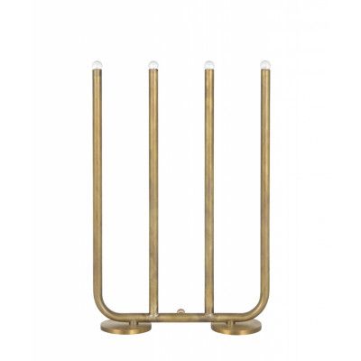 Konsthantverk - December 4 Bordslampa Rå Mässing