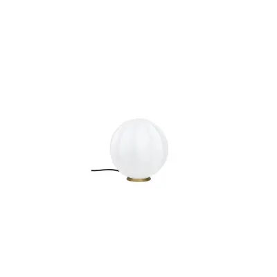 Konsthantverk Klyfta bordslampa råmässing 30cm